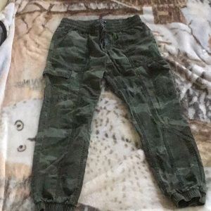 Abercrombie camp cargo pants